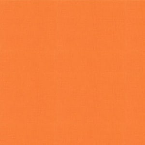 May include: Solid orange background.