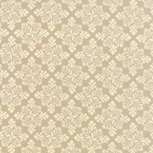 SOLSTICE - Hemisphere in Snow (looks Tan) - Floral Winter Cotton Quilt Fabric - by Kate Spain for Moda Fabrics - 27185-17 (W3942)