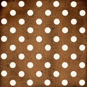 DAILY GRIND - Dots in Brown - Dot Blender Cotton Quilt Fabric - Janet Wecker Frisch - Quilting Treasures Fabrics - 21679-A (W5216)