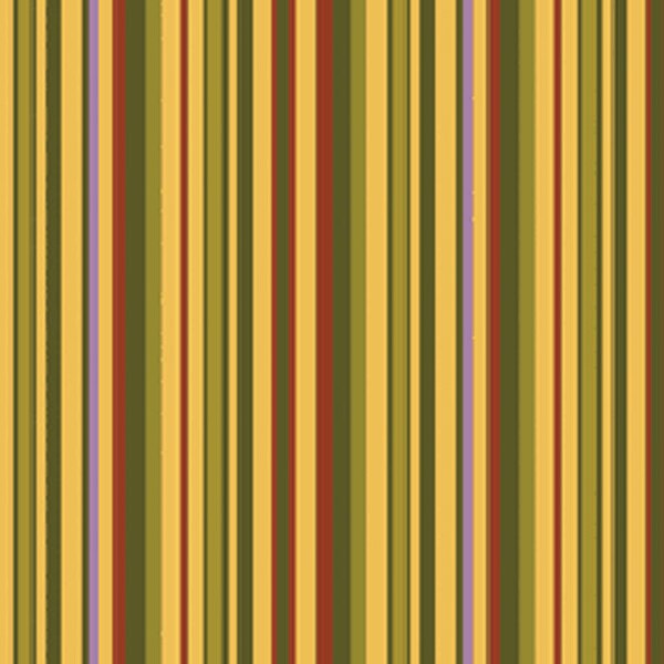 39" Remnant BITTERSWEET - Ladder Stripe in Moss Green - Purple Gold Stripes Cotton Quilt Fabric - Benartex Fabrics - 2096-48 (w945)