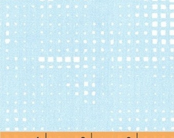 TITAN - Squared in Light Wash Blue - Cotton Quilt Fabric - Geometric Blenders - Another Point of View Windham Fabrics - 50050-5 (W4466)