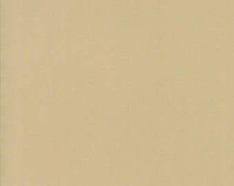 BELLA SOLIDS - Tan - Solid Blender Cotton Quilt Fabric - from Moda Fabrics - 9900-13 (W4392)