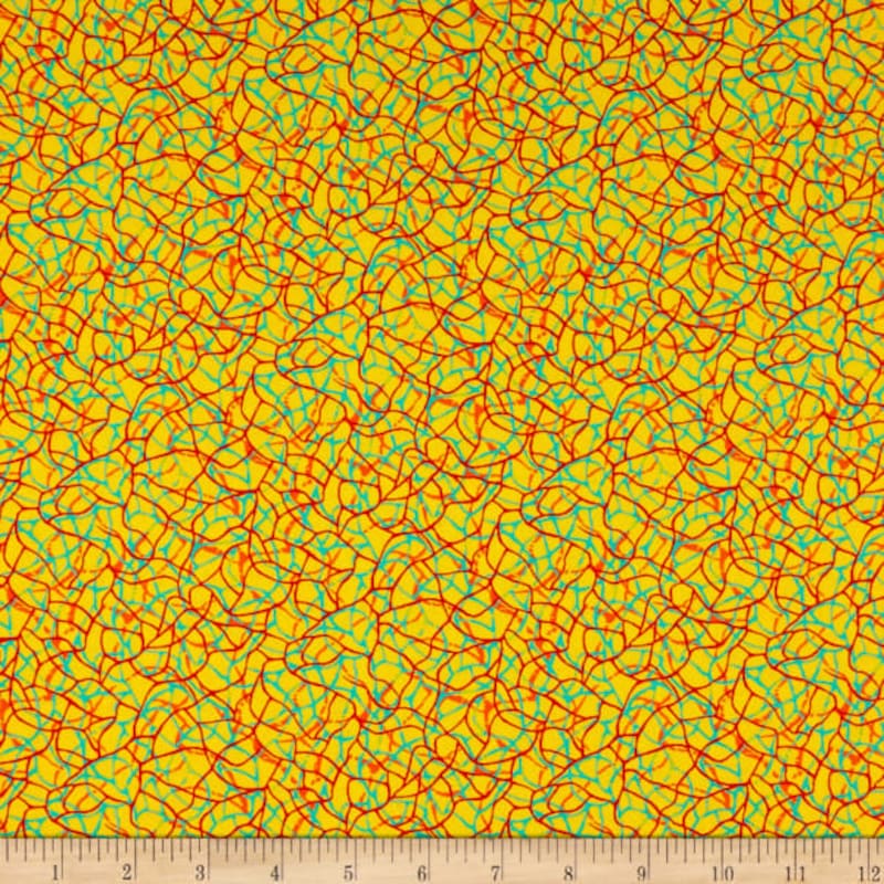 Yellow Red Turquoise - Etsy