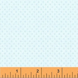 43&quot; Remnant TITAN - Sketchy in Light Wash Blue - Cotton Quilt Fabric - Geometric Blenders - Windham Fabrics - 50052-5 (W4478)