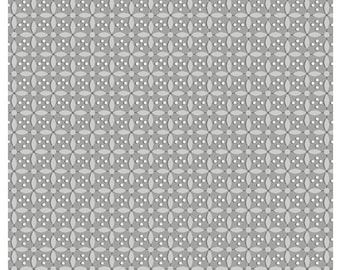 BETTER NOT POUT - Sweater Check in Gray - Grey Cotton Quilt Fabric Blender - Nancy Halvorsen for Benartex Fabrics - 10172-08 (W6538)