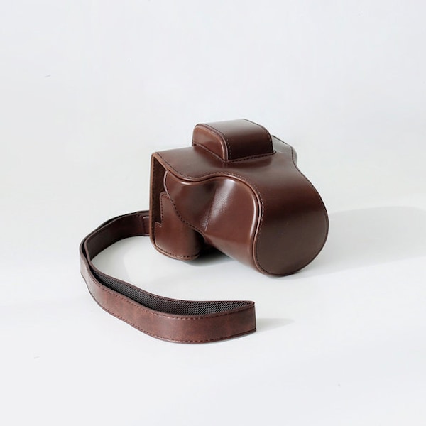 Canon EOS M50 M5 camera case bag pouch neck strap