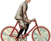 Fabric Panels Vintage Bikes Craft Quilting 100 Cotton Applique