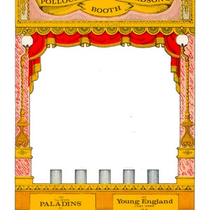 Victorian Paper Theatre + Stage + Wings + sliders etc /Toy Theatre / SteamPunk ATC/ Altered Art/ Cards Craft/  Digital