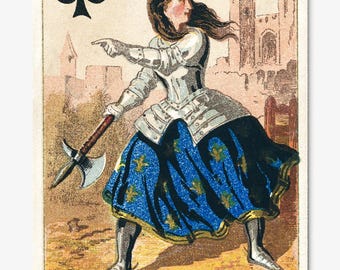 Fabric Panel  Queen of Spades   nay Queen Victoria  fabric block French Art Fabric 100% cotton  quilt blocks and applique patches