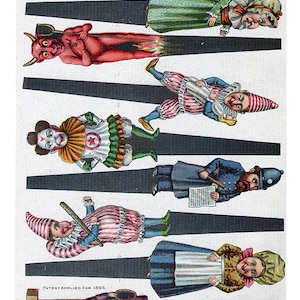 Punch e Judy Toy Theater Personaggi Arte alterata/Cartoline Artigianato/teatro giocattolo Digitale