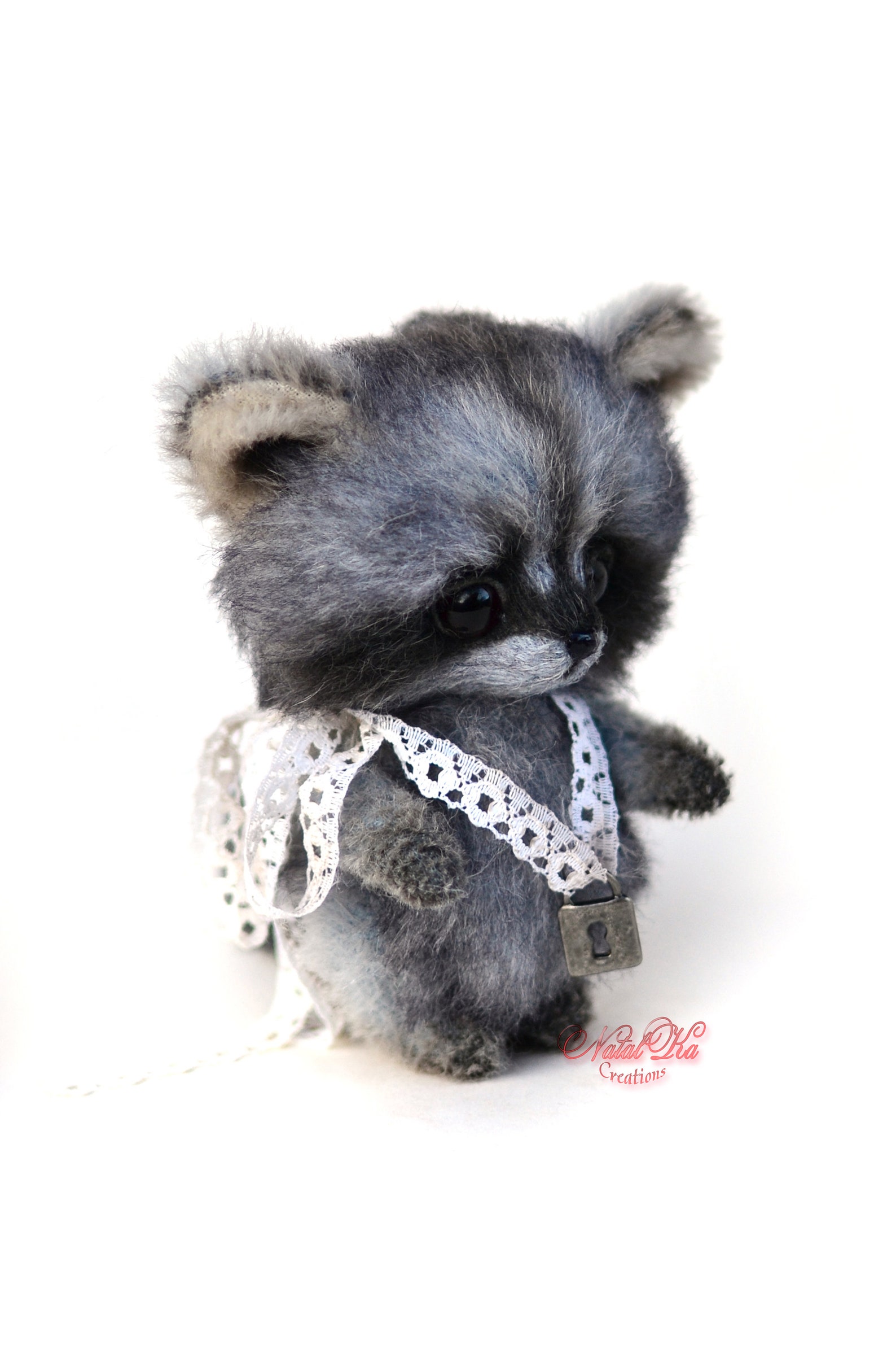 Pattern for the Two Mini Teddies Fox and Racoon 4.5 In Artist | Etsy