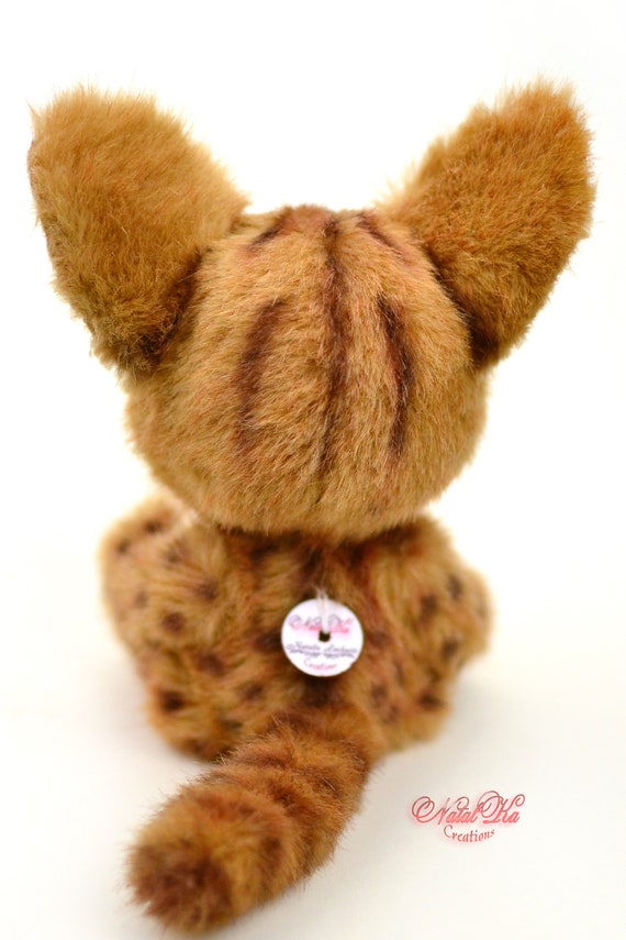 serval stuffed animal