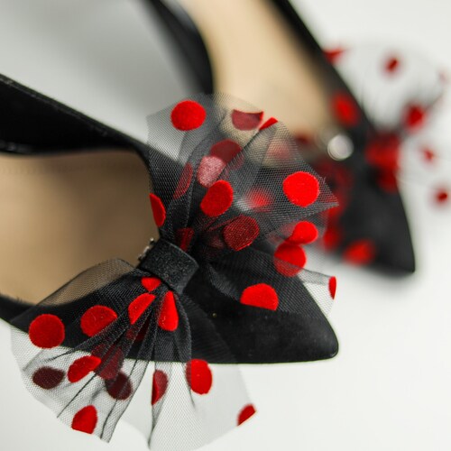 Black Bow Shoe Clips Shoes Wedding Decorations Black Bows Etsy Ireland