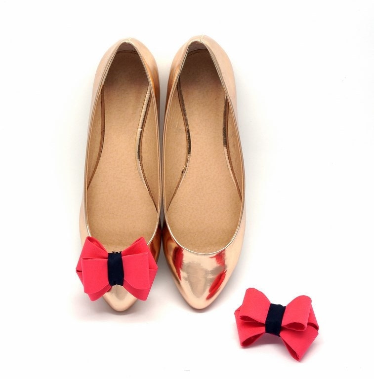 Fuchsia Shoe Clips for Women Pink Wedding Shoe Clip Hot Pink Etsy UK