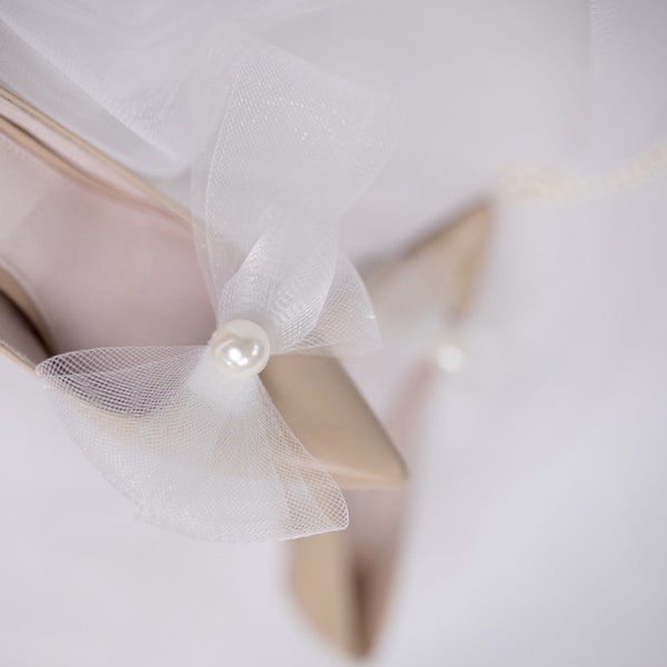 Clip per scarpe con fiocco per sandali da sposa, clip per scarpe con perle per matrimonio, clip per scarpe da sposa, clip per scarpe da matrimonio, scarpe da sposa