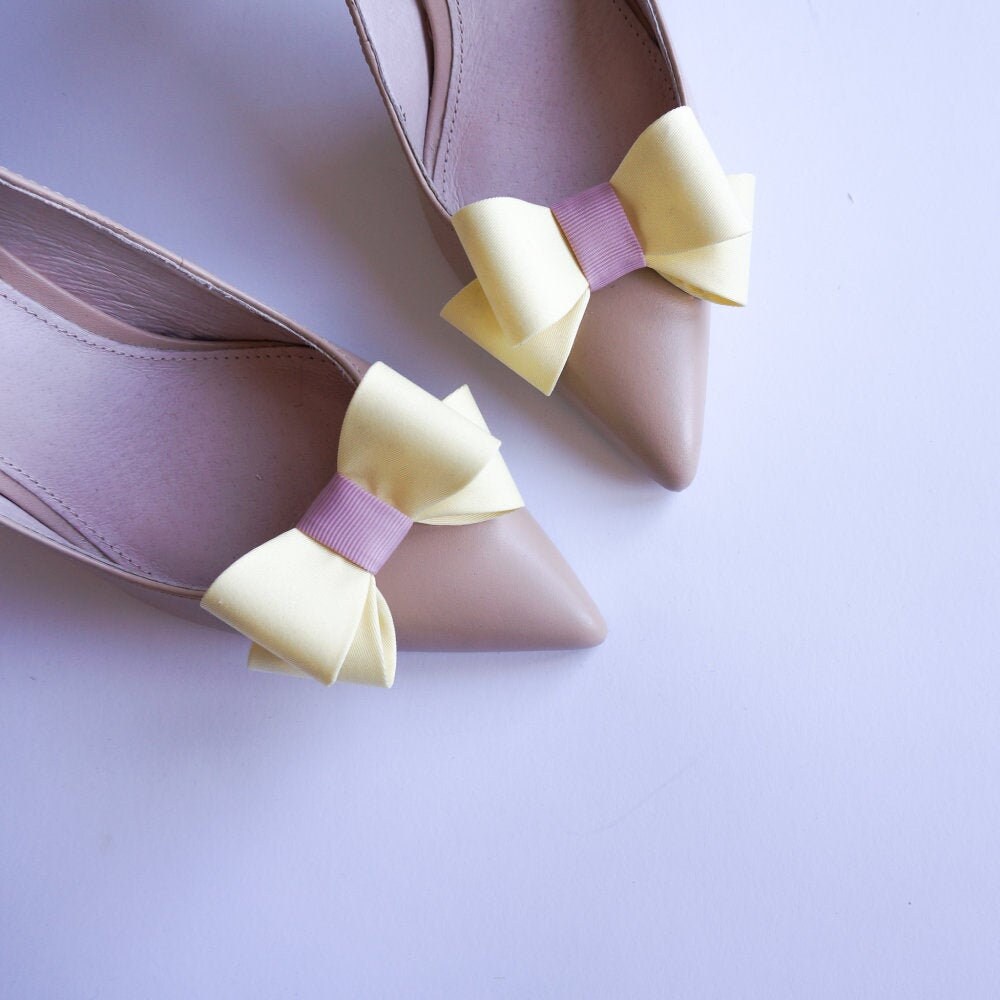 Clips de zapatos amarillos para mujer clips de zapatos de Etsy