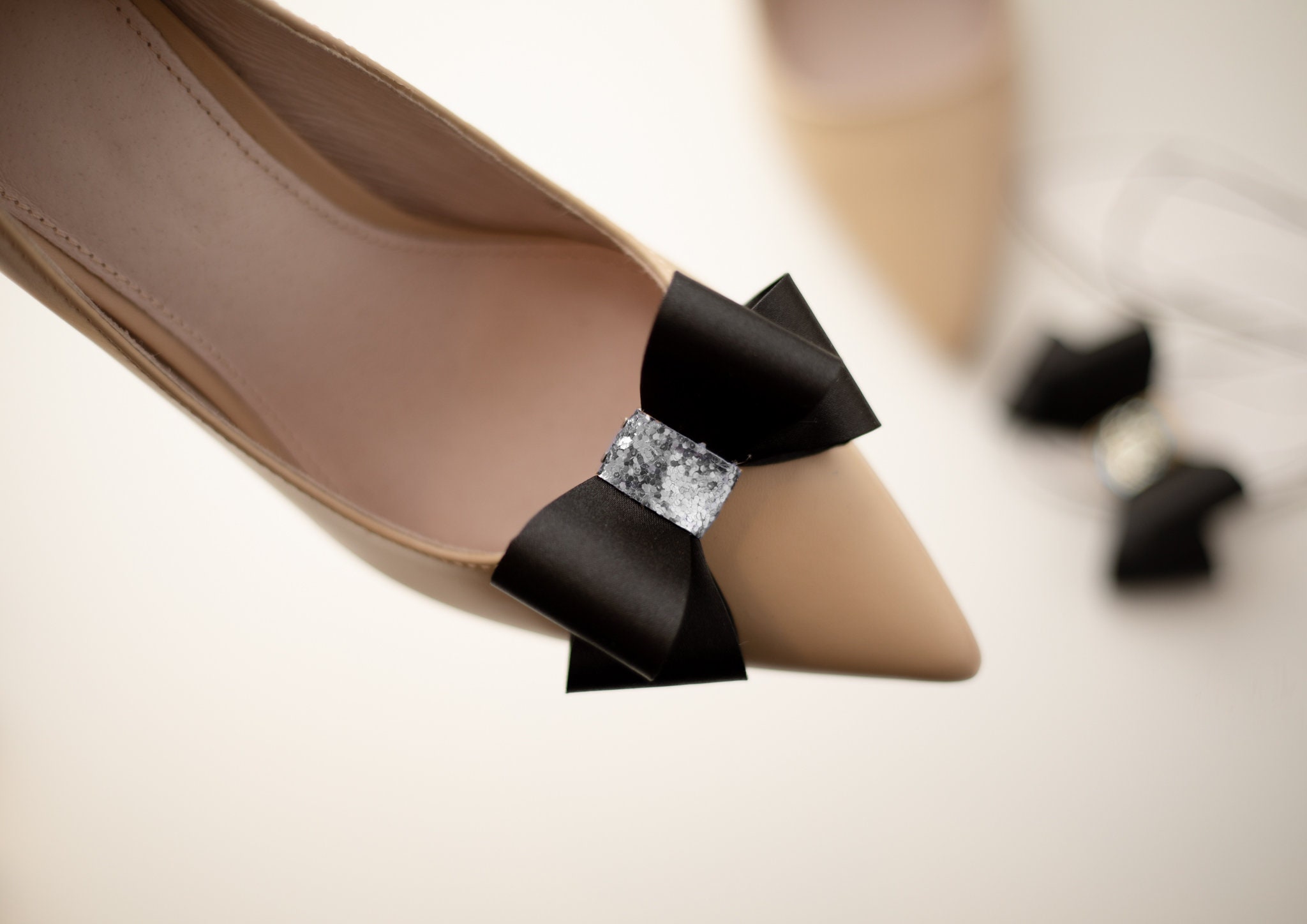Black silver shoes evening new arrivals