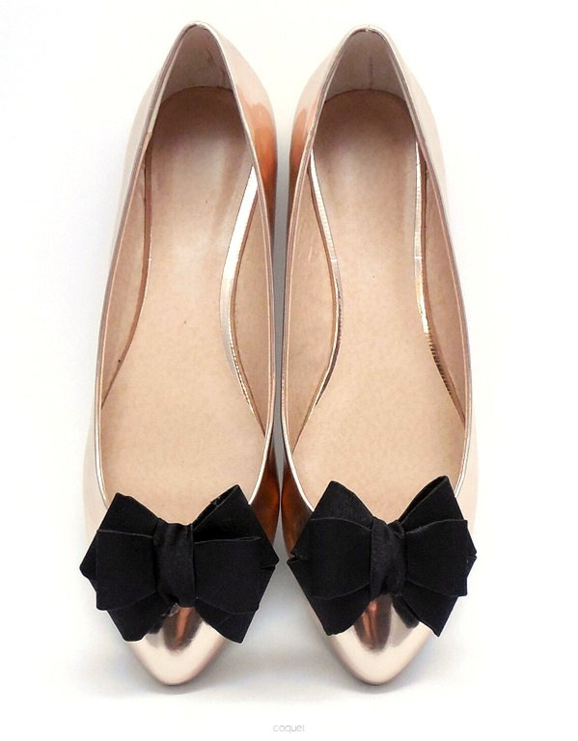 Black Shoe Clips for Women Black Satin Shoe Bows Clips Etsy UK