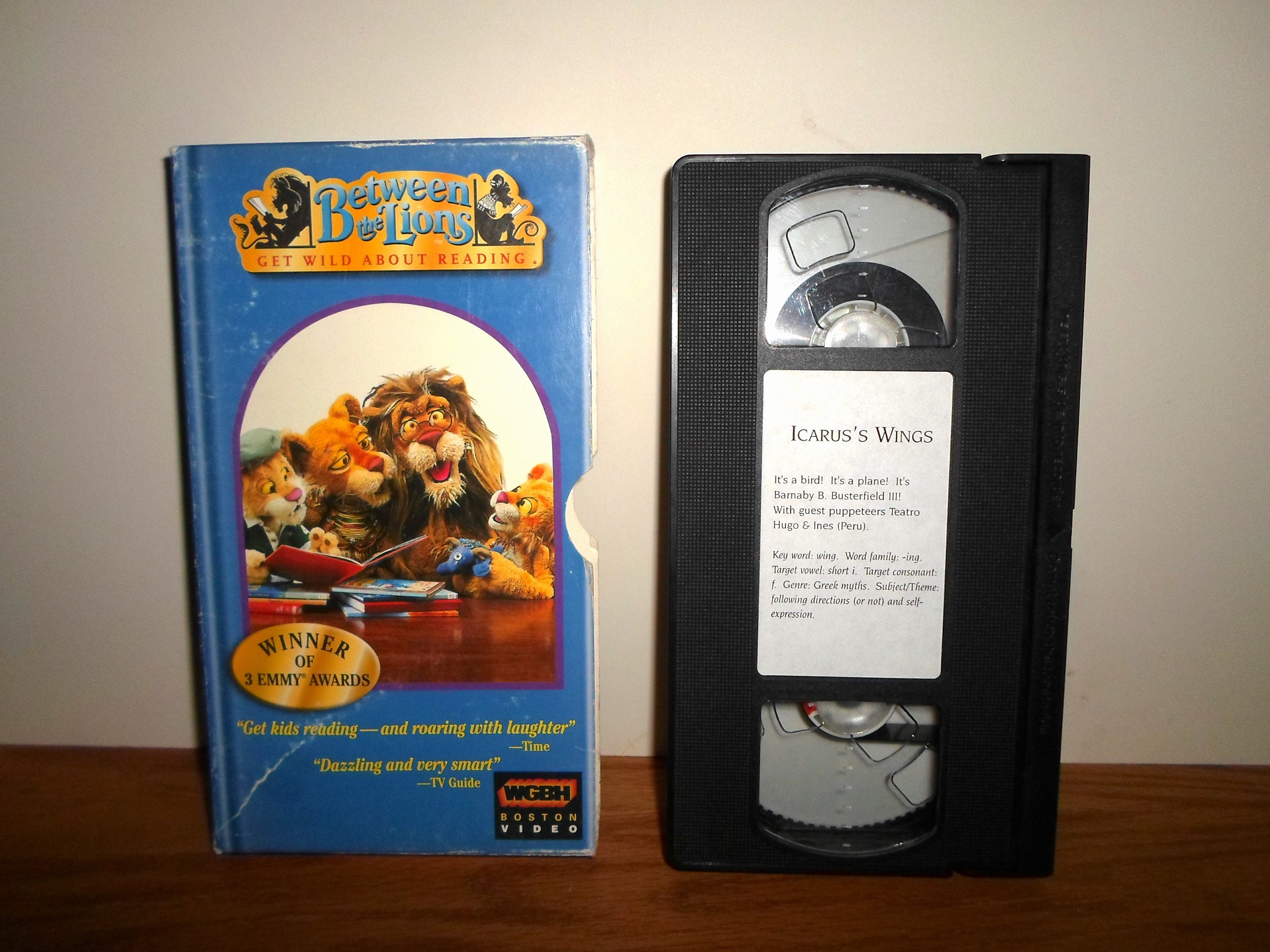 Tested Between the Lions VHS Icarus's Wings PBS | Etsy