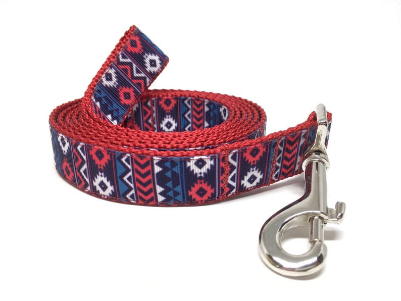 Aztec Tribal Dog Leash & Collar Set 1 Etsy