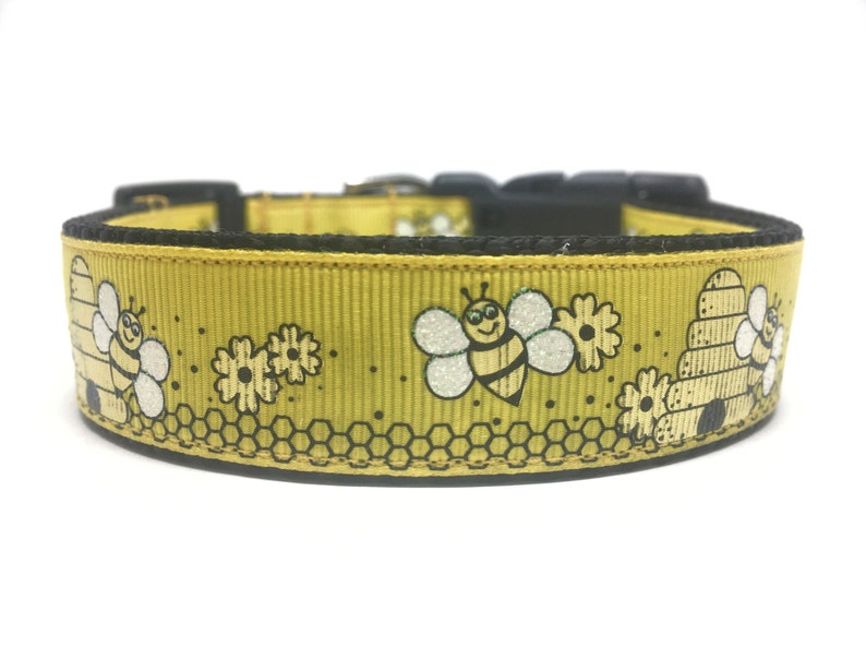 bee dog collar
