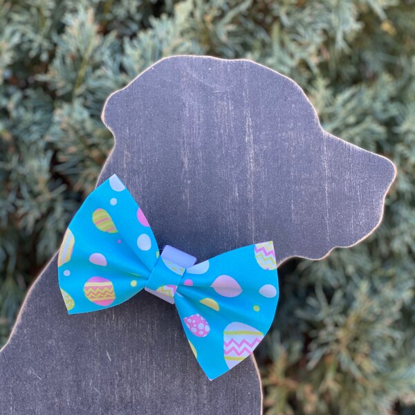 easter dog bow tie collar