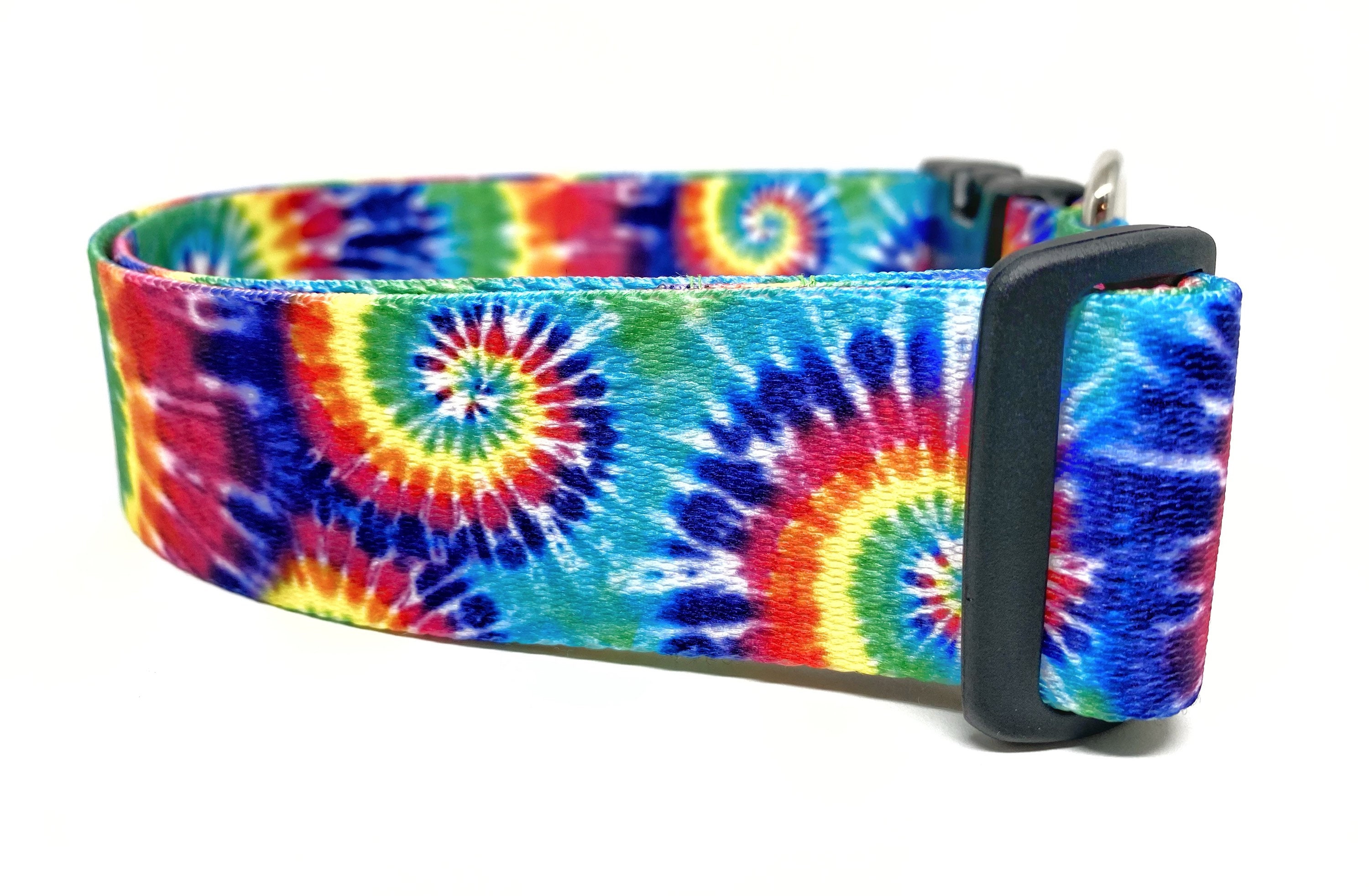 Tie Dye Dog Collar 1 1/2 wide Summer Dog Collar Etsy