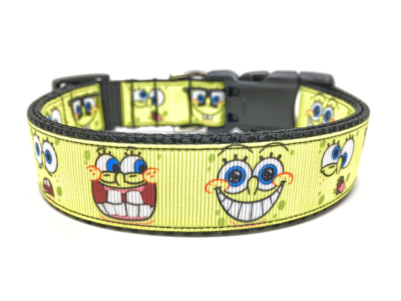 SpongeBob Dog Collar Adjustable | Etsy