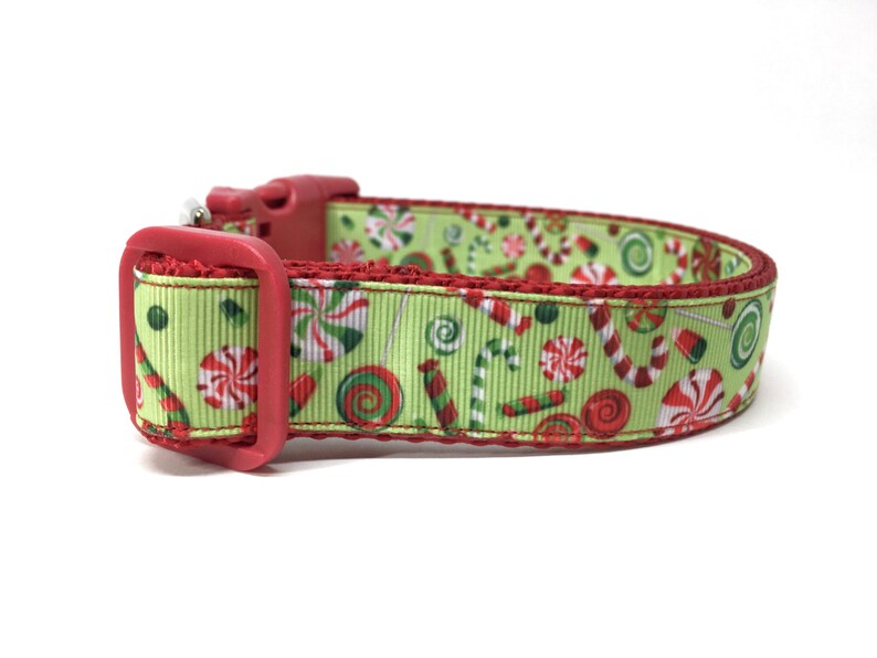 Christmas Candy Dog Collar Adjustable Etsy