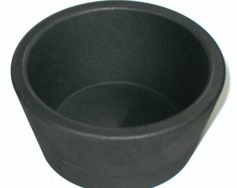 50 oz Troy Ounce Graphite Crucible Cup Standard for Torch Kiln Melting Casting Refining Gold Silver Copper Lead Aluminum Jewelry Toys