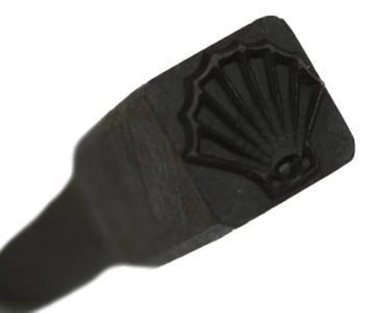 3/8 10mm Seashell Metal Punch Steel Stamp Gold Silver Copper Jewelry Charm Pendant Etsy