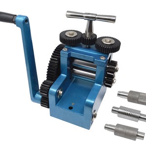 3&quot; Rolling Mill Flattening Designs Gold Silver Metal Coins Ingots Jewelry Tool