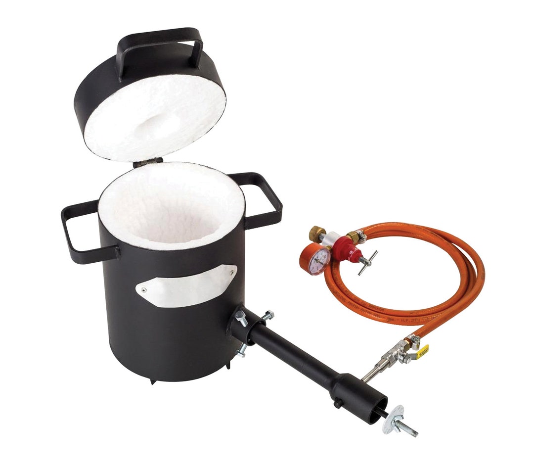 Melt Gold in MINUTES 5 Kg Light Duty Propane Melting Furnace for