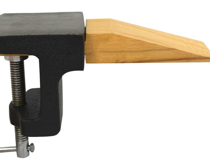 Jewelers Bench Pin With Anvil Mounting Holder Jewelry Making Tool