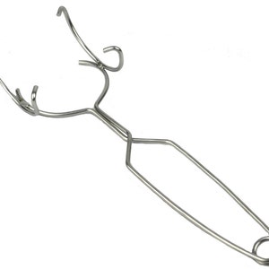 Large Whip Tongs Handle for Ceramic Melting Crucible for Melting Gold Silver Copper