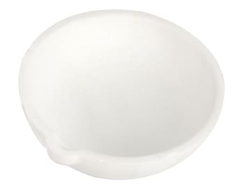 750 gram keramische aluminiumoxide smeltkroes schotel beker smelten gieten raffinage goud zilver