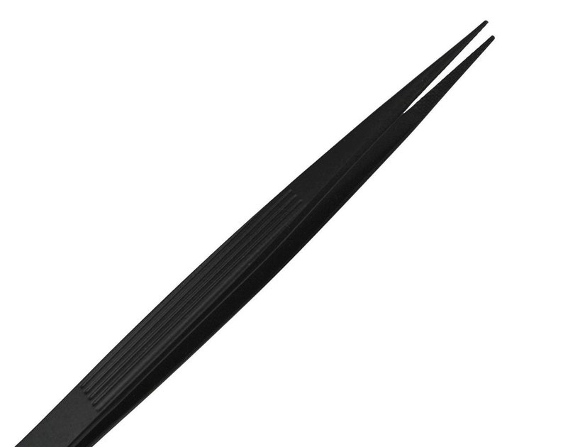 165mm Black Diamond Tweezer 61/2 Fine Tipped Point Tip Gemstone Melee