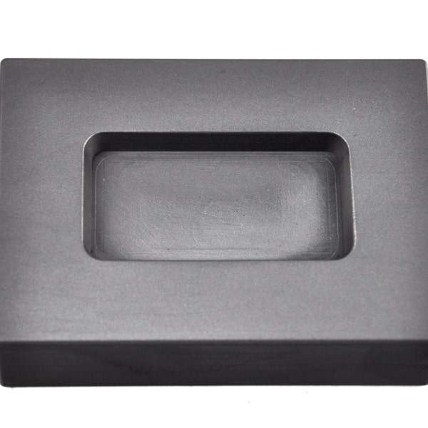 5 oz Troy Ounce Rectangle Silver Graphite Ingot Mold For Melting Casting Refining Scrap Metal Jewelry