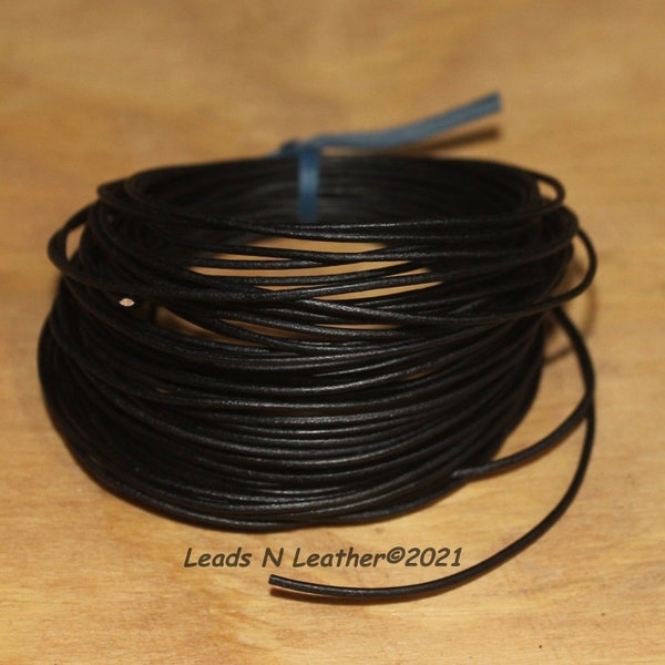 1mm Leather Cord - Etsy