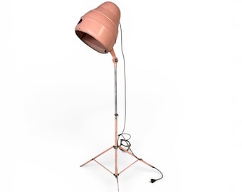 Vintage Hair Dryer Floor Lamp - Retro Hollywood Industries Tripod Light