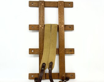 ماساكيو wood frame backpack 