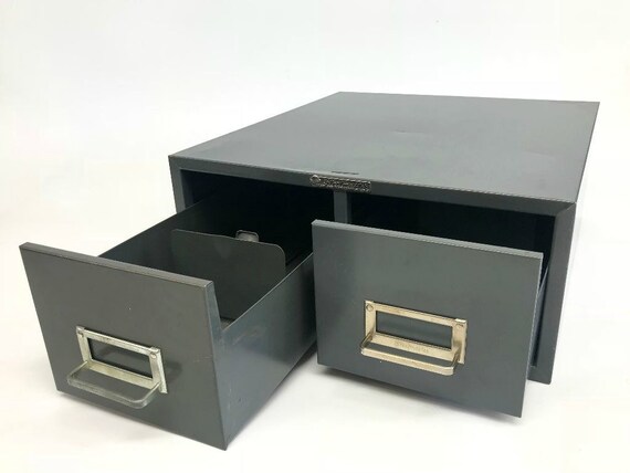 Steelmaster Steelmaster File Cabinet Industrial Metal Etsy