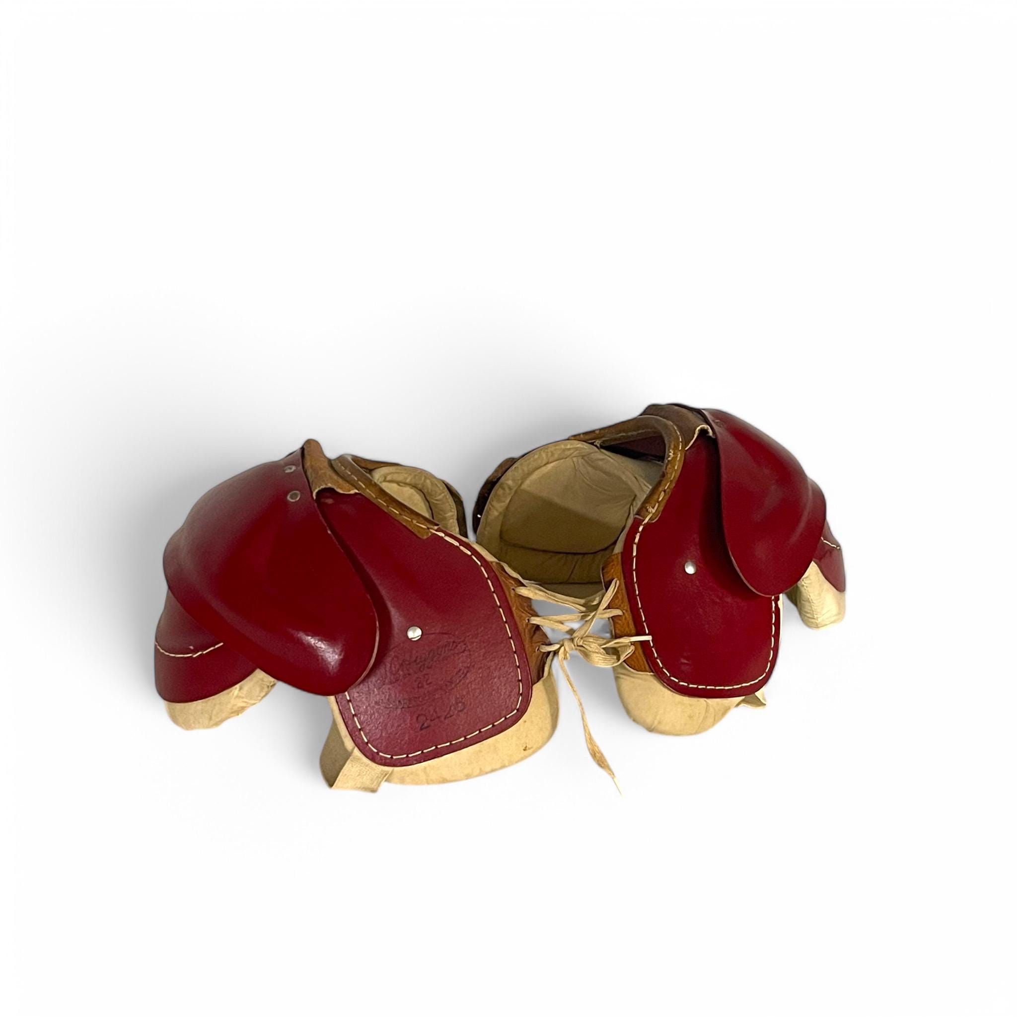 Vintage JC Higgins Football Shoulder Pads - Sports Collectible