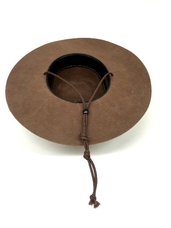 Vintage Brown Felt Cowboy Hat – Smithbilt, Boho Festi… - Gem display picture 3