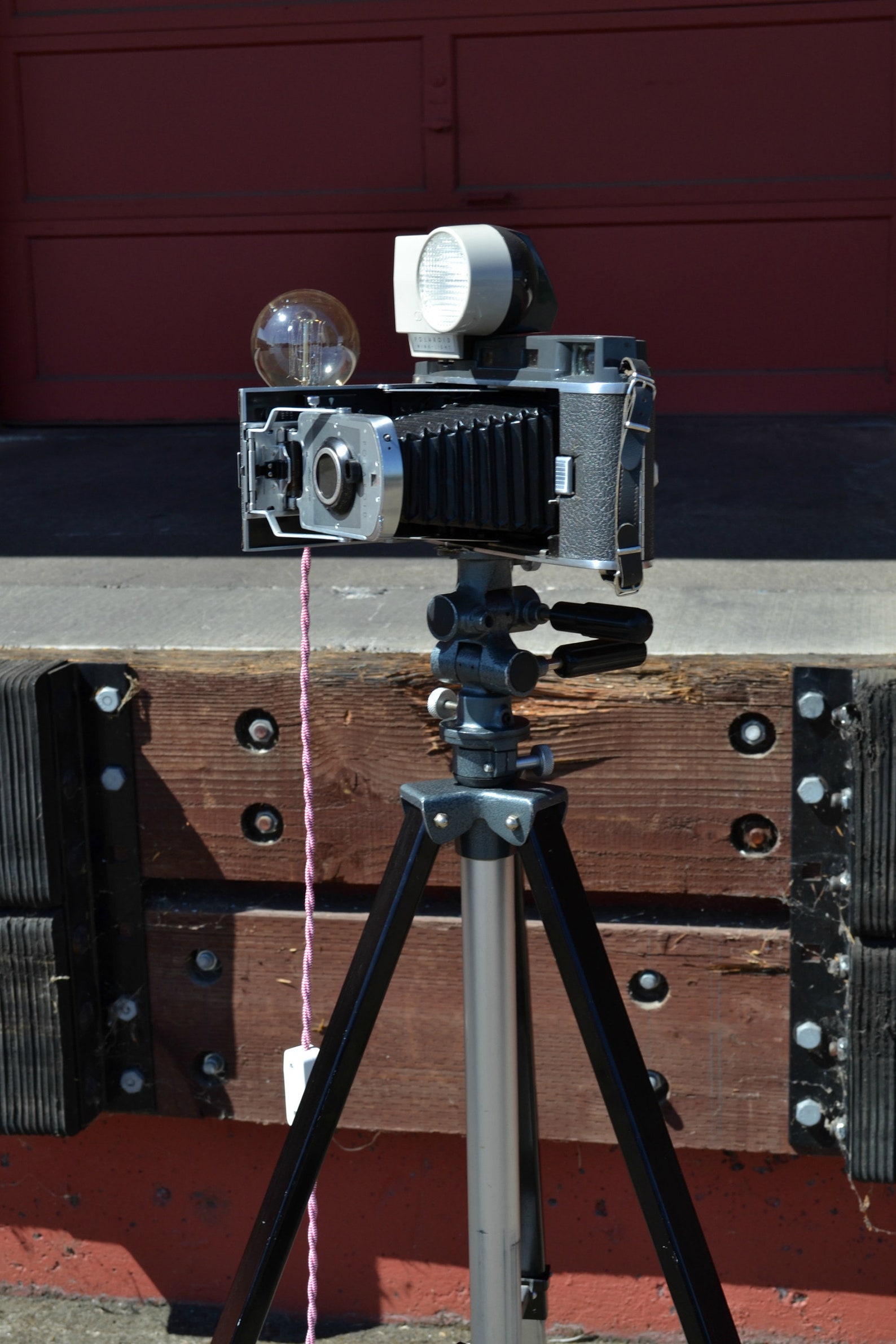 Tripod Floor Lamp Camera Tripod Lamp Antique Camera Etsy
