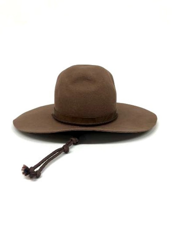 Vintage Boho Felt Hat, Smithbilt Cowboy Hat, Bohe… - image 3