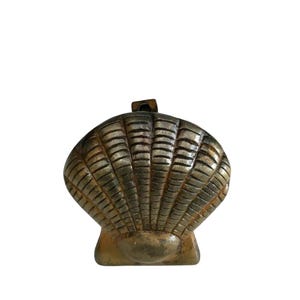 Vintage Seashell Door Knocker, Clamshell Door Knocker, Beach House Decor, Scalloped Shell Door Decor, Coastal Living Door Decor