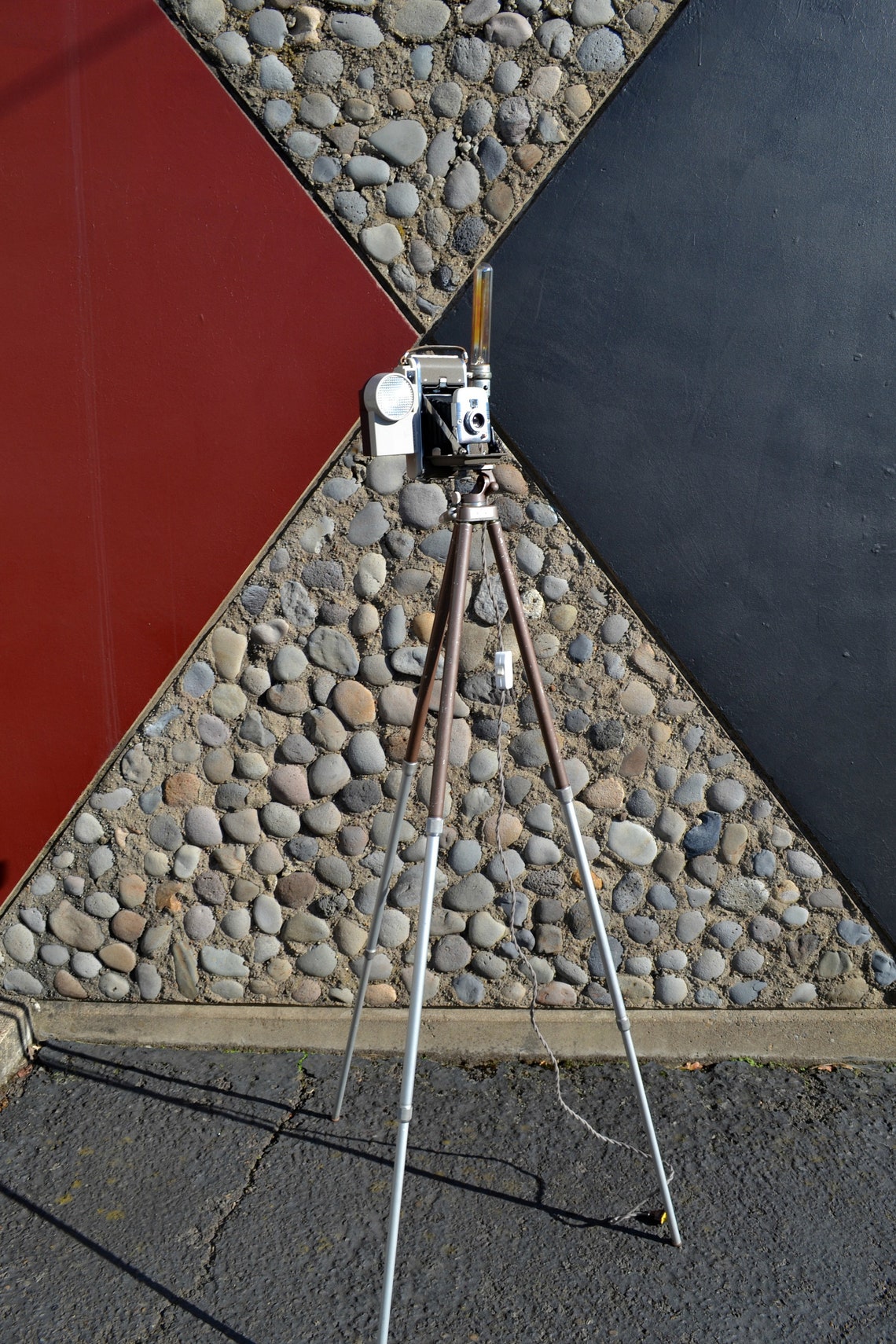 Tripod Floor Lamp Camera Tripod Lamp Antique Camera Etsy