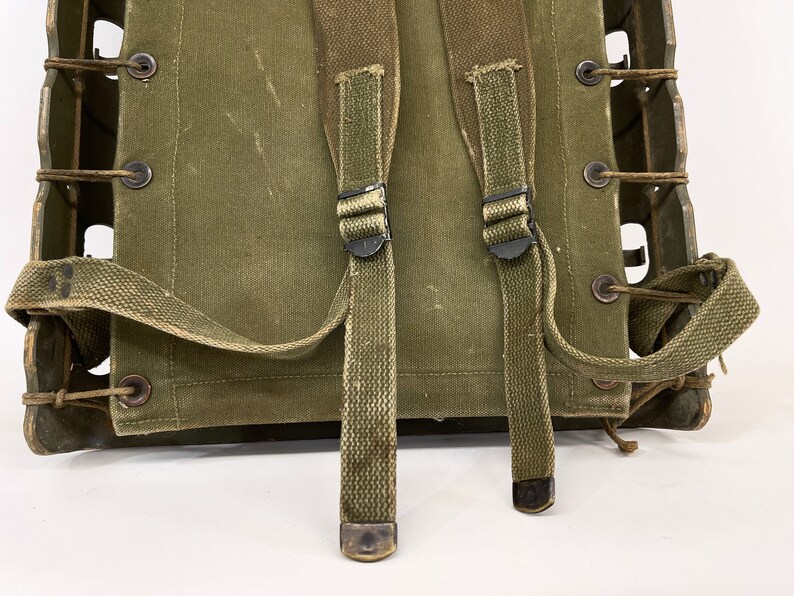 Vintage US Military Backpack Frame Wood Backpack Frame Cabin Etsy