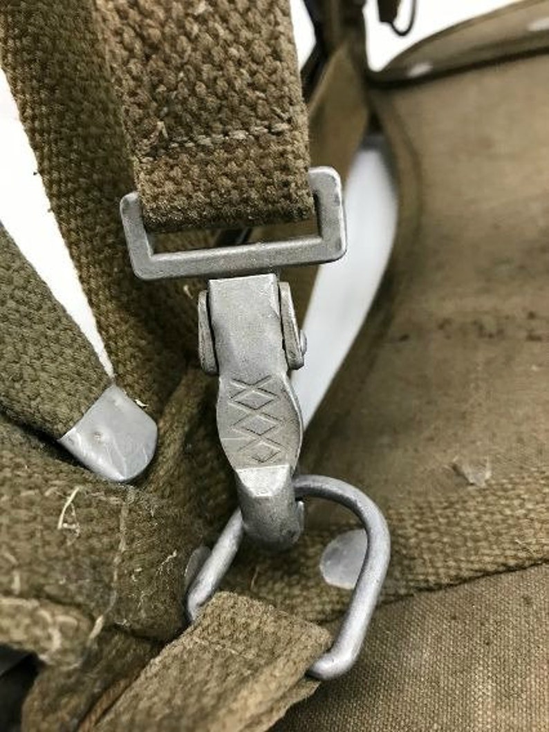 Vintage Military Backpack Frame German Army War Memorabilia Etsy